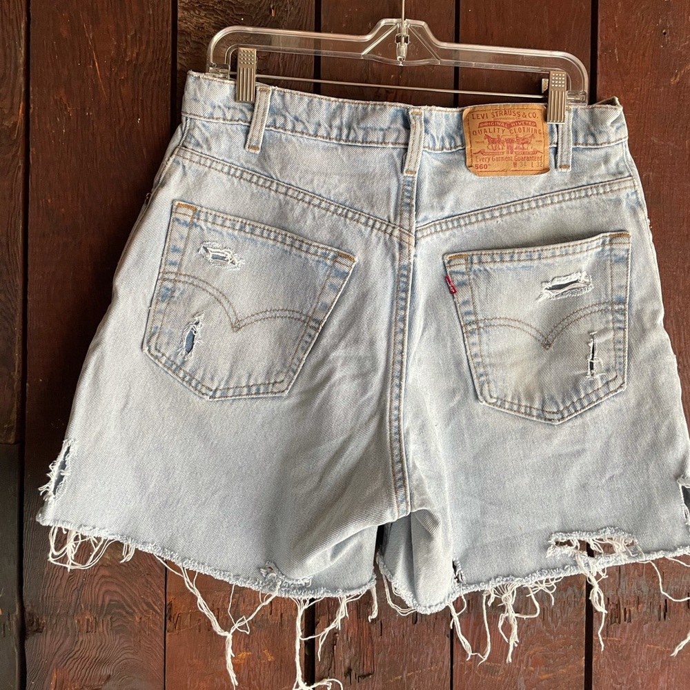 Authentic Levi denim shorts